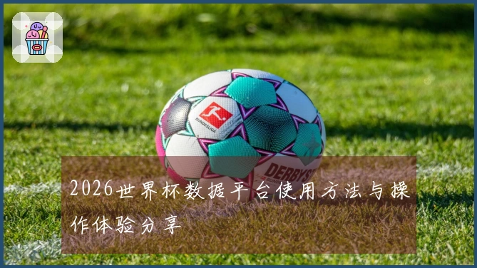 2026世界杯数据平台使用方法与操作体验分享