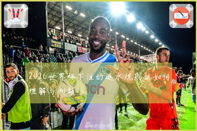 2026世界杯下注的返水规则该如何理解与判断